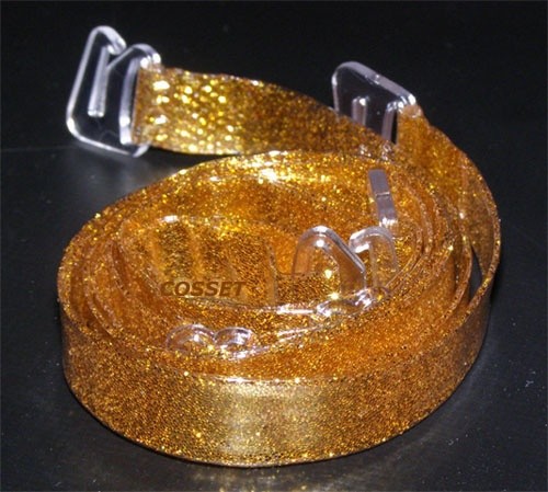 Ramínka silikonove zlate
